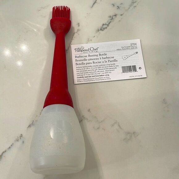 PAMPERED CHEF BBQ Basting Bottle #2704 - Picture 1 of 1
